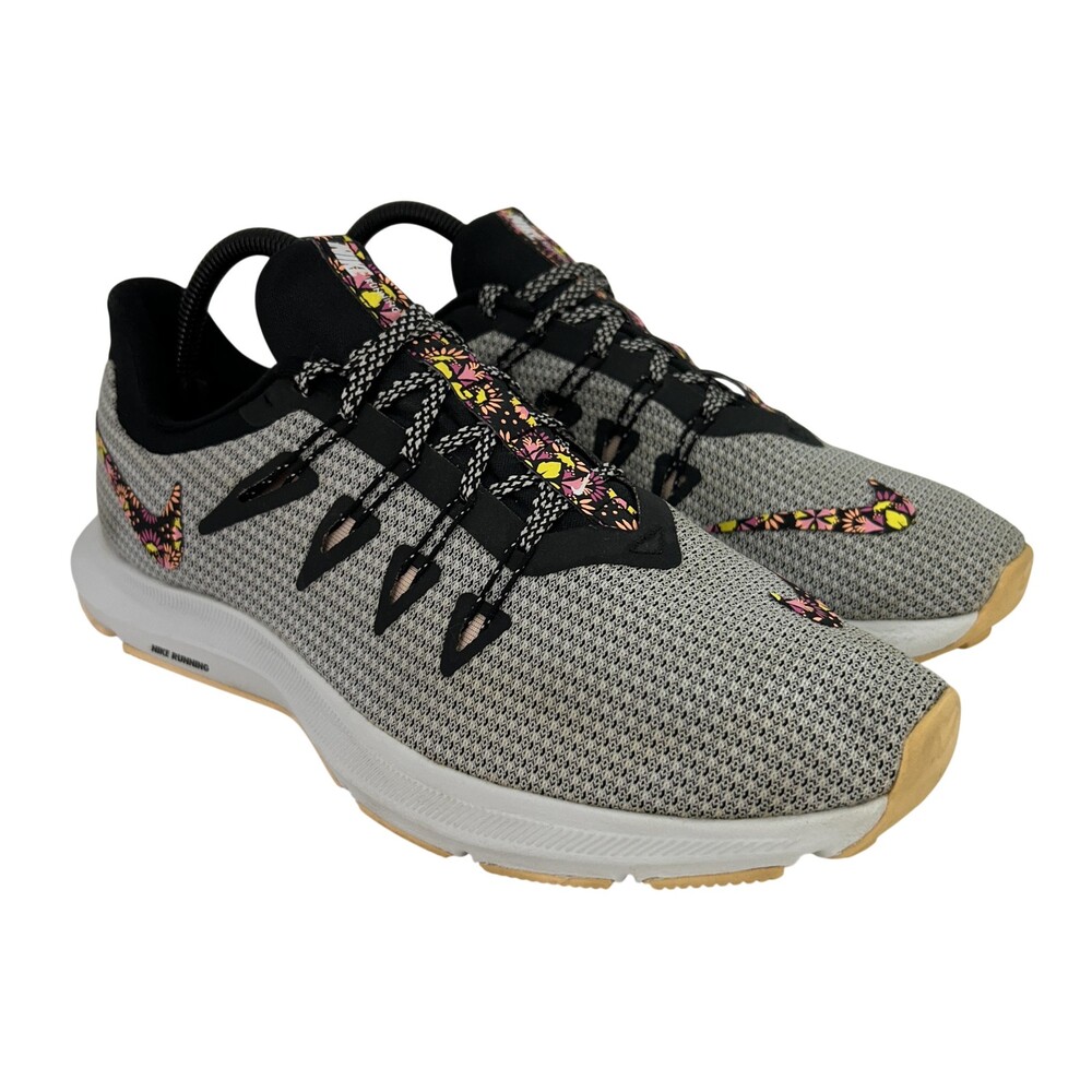 Nike Shoes Womens Size 10 Quest SE Floral Mesh Running Sneakers BQ9267-100